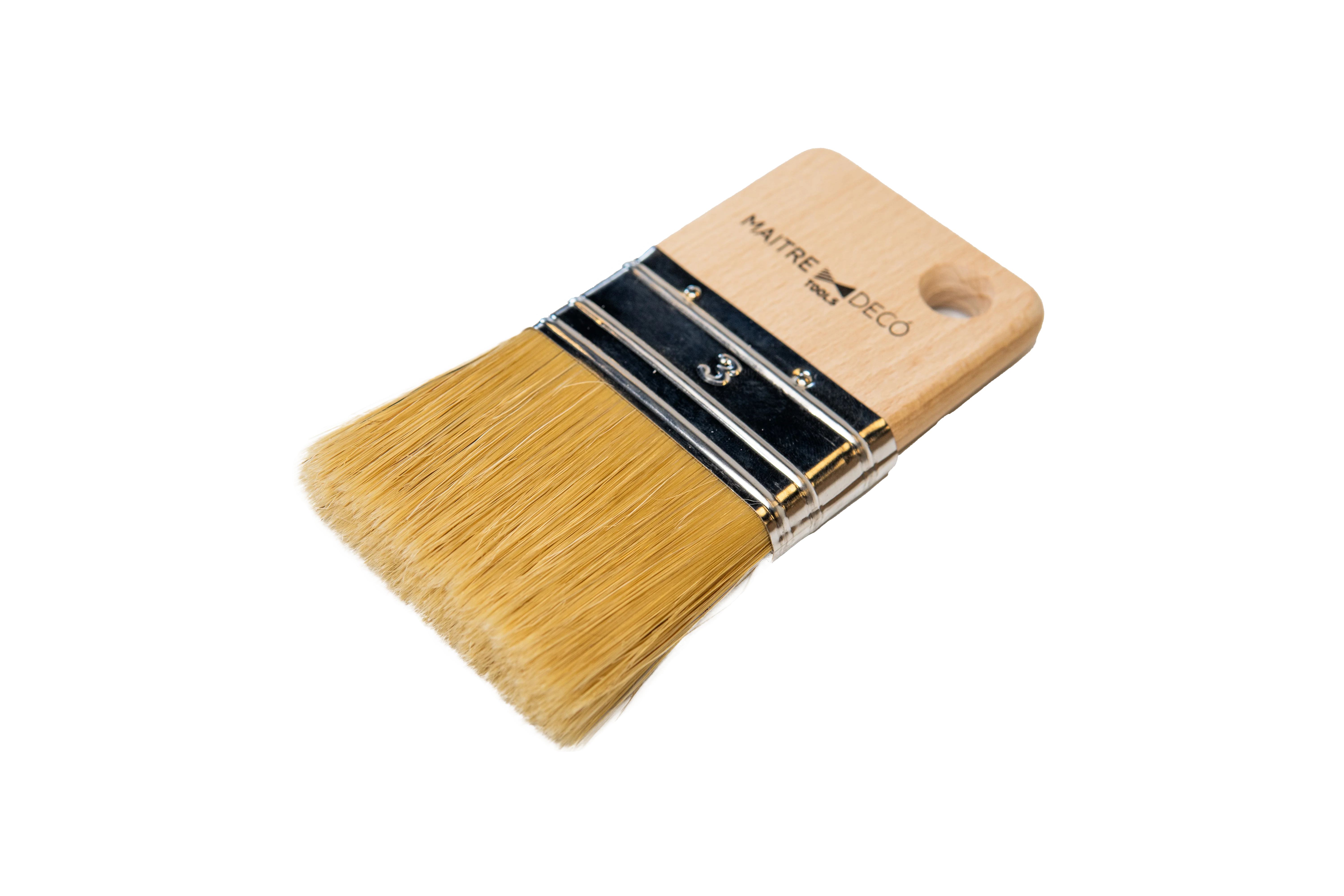 Кисть испанская MAITRE DECO TOOLS®, смешанная щетина для нанесения декоративных материалов