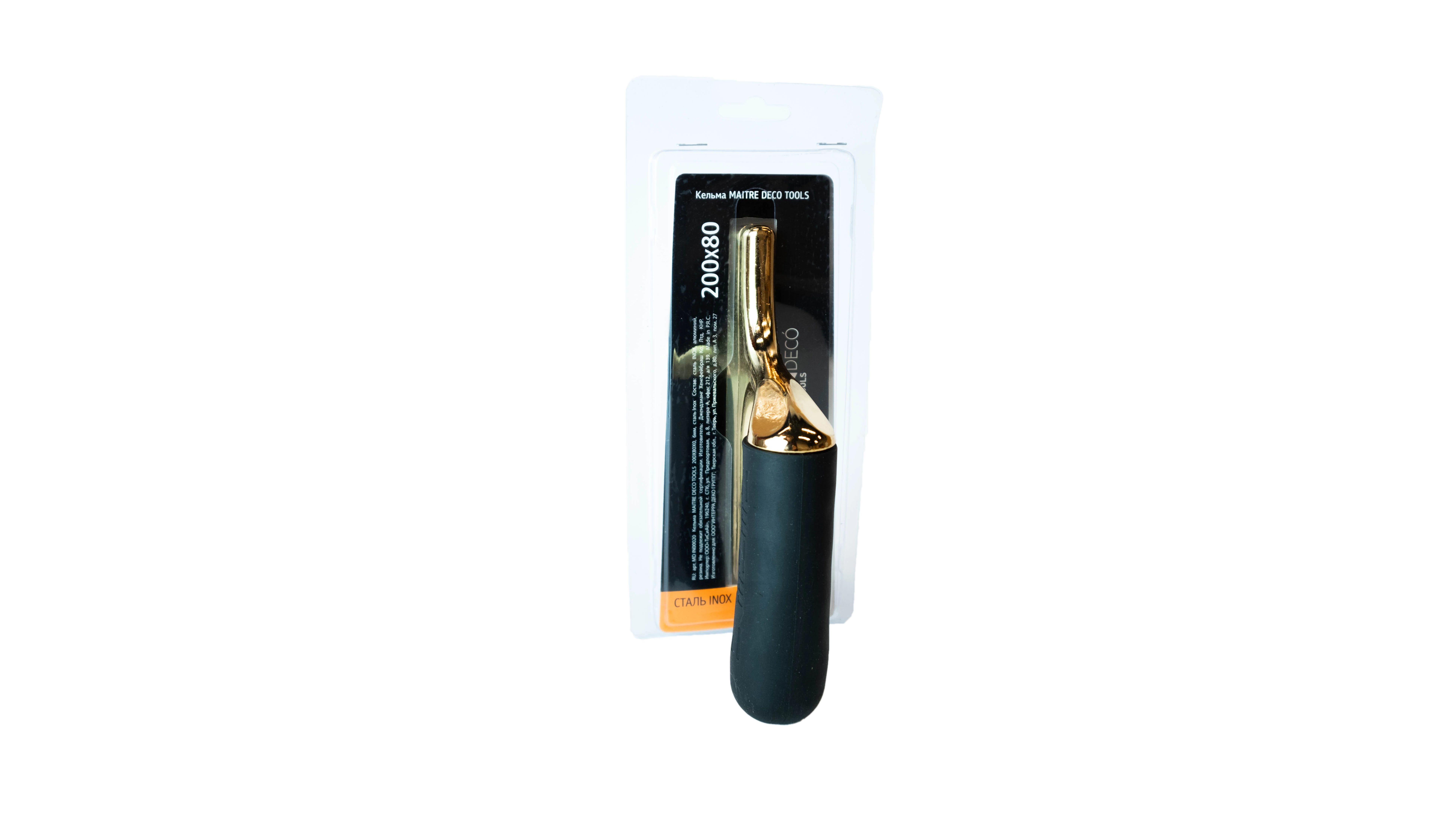 Кельма MAITRE DECO TOOLS®, сталь Inox для нанесения декоративных материалов