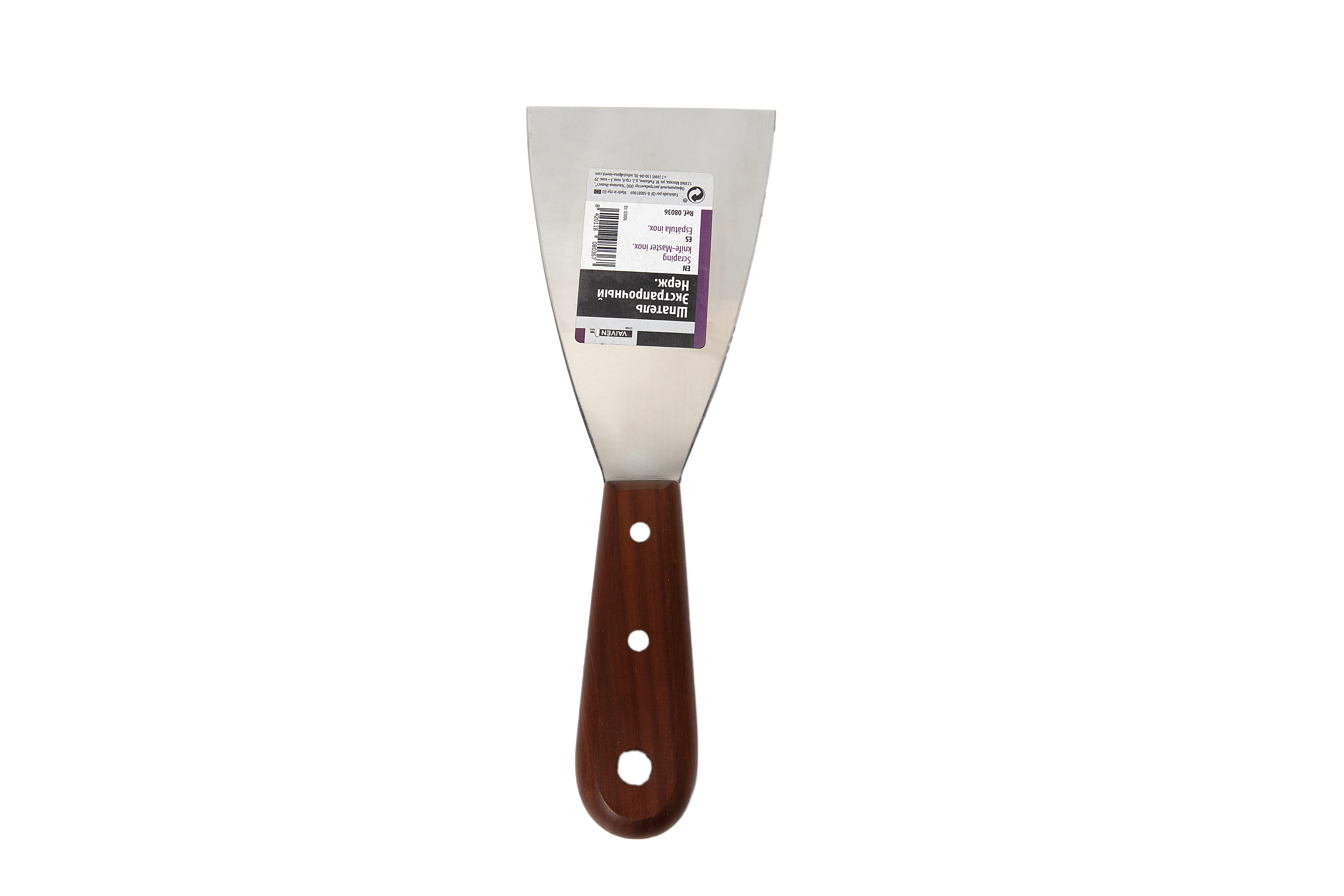 Шпатель PENTRILO, сталь Inox для малярных работ