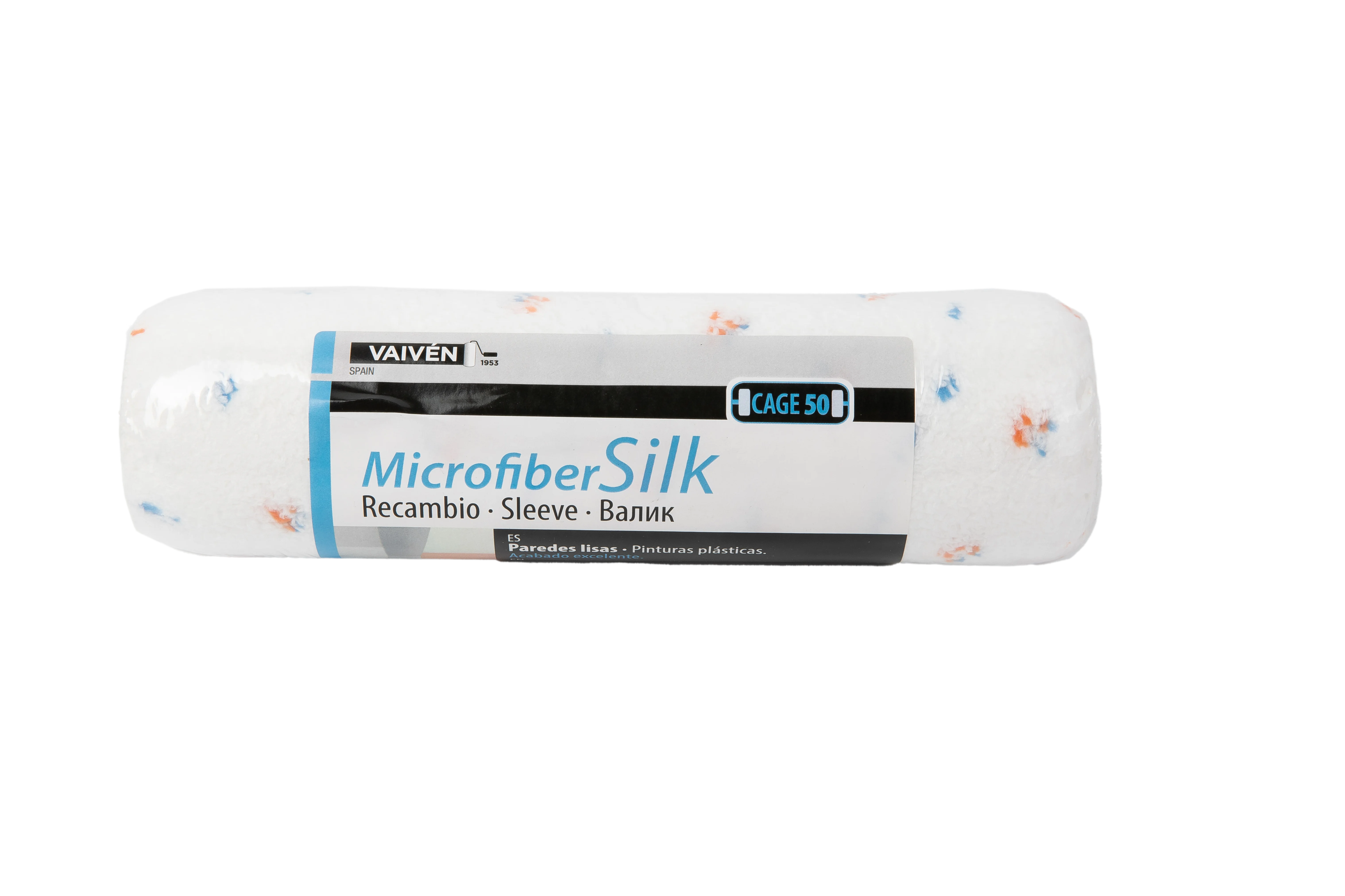 Валик VAIVEN Microfiber Silk, тонкий слой для стен и потолков