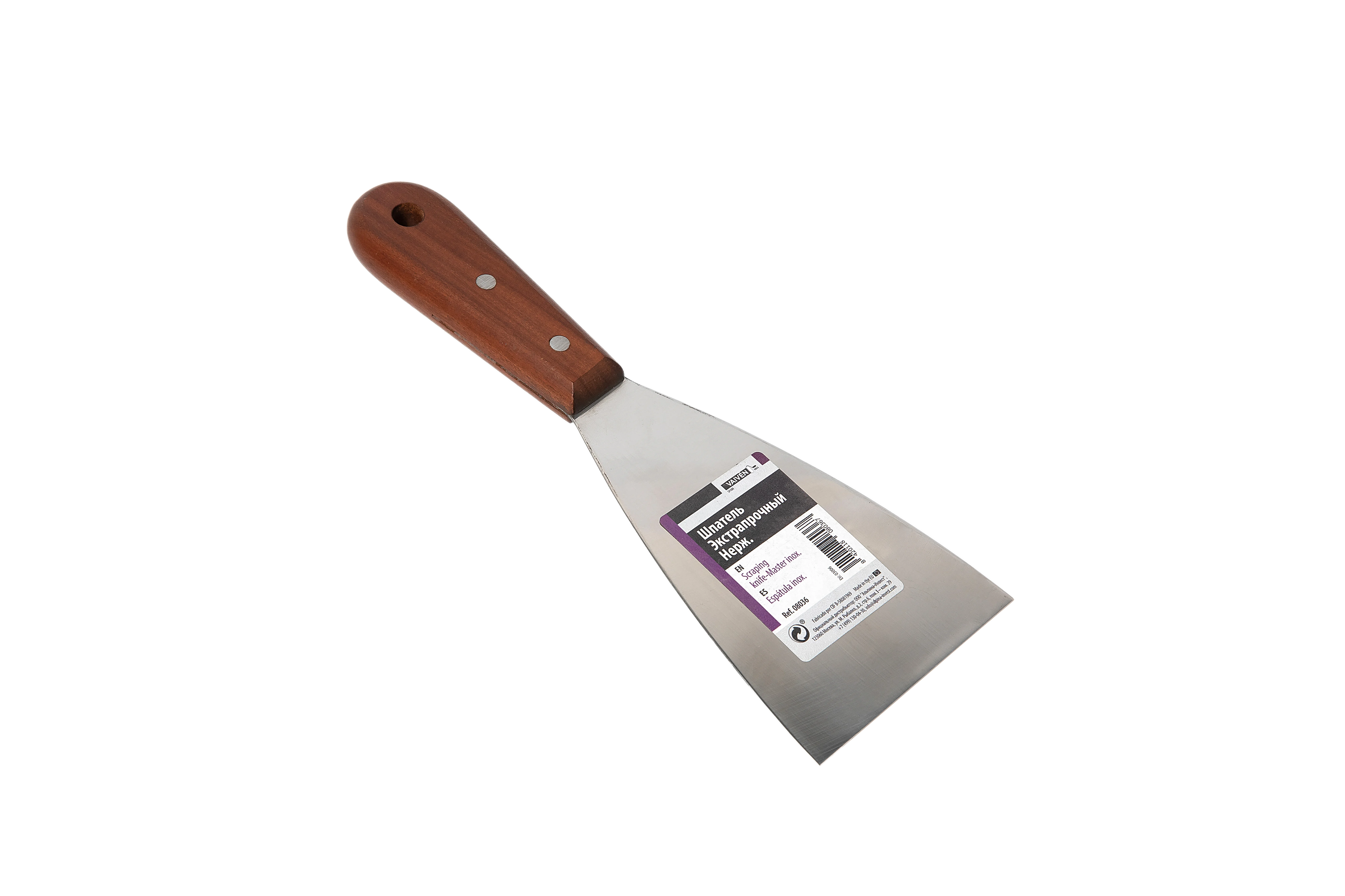Шпатель PENTRILO, сталь Inox для малярных работ